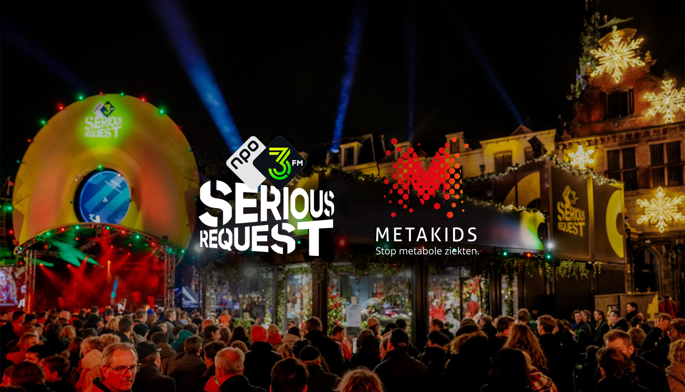 3FM Serious Request zet zich dit jaar in voor Metakids