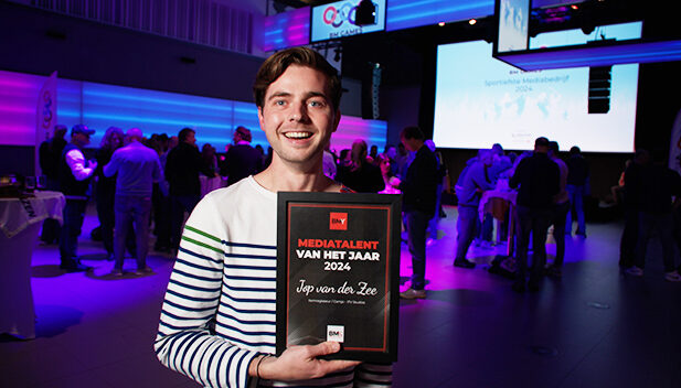 Jop van der Zee wint titel BMYoung Mediatalent van het Jaar