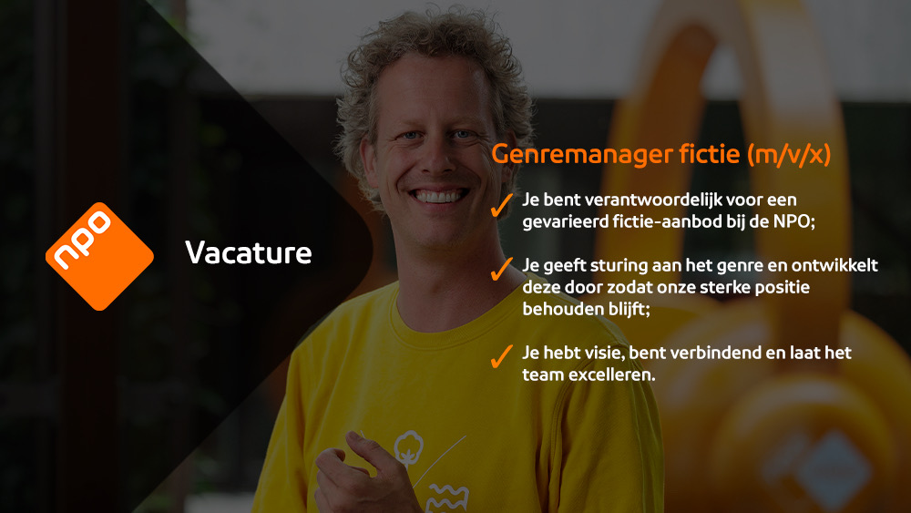 Genremanager Fictie (m/v/x)